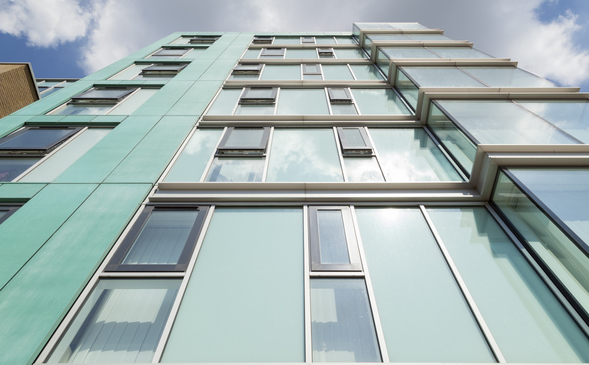 Illumina House long view upwards