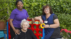Staff and members at Highlever Road