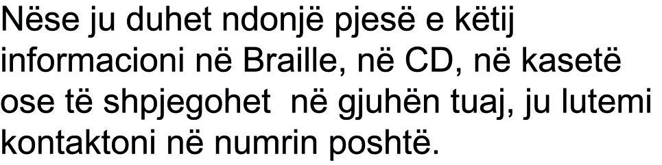 Translated in Albanian 