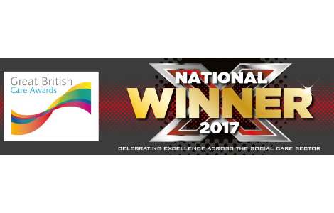 Great British Care Award winner