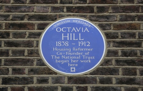 Octavia HIll blue plaque